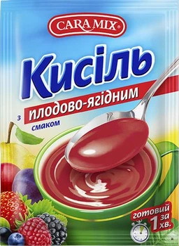 Кисіль Caramix зі смаком Плодово-ягідним 90 г