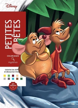 Раскраска по номерам Disney Hachette Coloriages mysteres Petites bêtes Франция