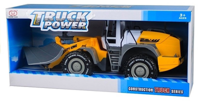 Іграшка LEAN Toys Великий пластиковий бульдозер з приводом 1815 (5905884458358)