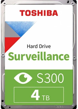 Жесткий диск Toshiba Surveillance Hard Drive S300 4TB 5400rpm 256MB HDWT840UZSVA 3.5" SATA III