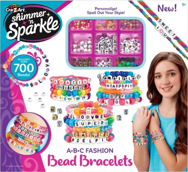 Zestaw do tworzenia bransoletek Cra-Z-Art Shimmer n Sparkle (0884920178830)