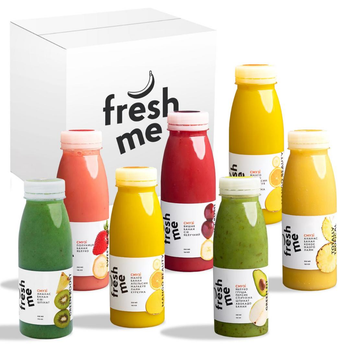 Смузі FreshMe Мікс смаків смузі Набір 250 мл х 7 шт