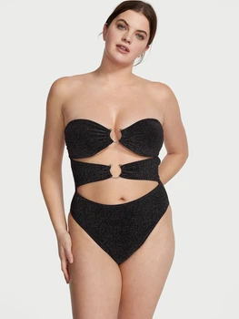 Купальник слитный женский Victoria's Secret 844085170 M Черный (1159813855)