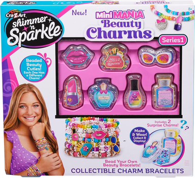 Zestaw do tworzenia bransoletek Cra-Z-Art Shimmer n Sparkle (0884920656086)