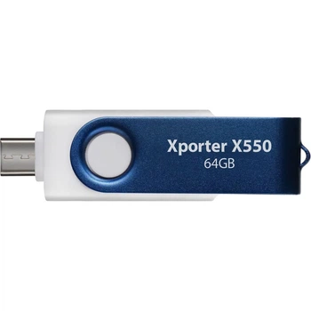 Флеш-накопитель Patriot USB 3.2 Gen 1 Xporter X550 64GB Type-A+C