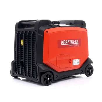Інверторний бензиновий генератор Kraft&Dele KD698 4,0/4,3 кВт функція Smart Throttle портативний бензогенератор однофазний з 4-тактним двигуном об'ємом 223 см³