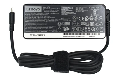 Блок питания Lenovo USB Type-C 65W PRC (ADLX65YCC3A)