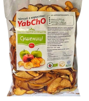 Сушенці яблучні Агроекотехнології 150 г