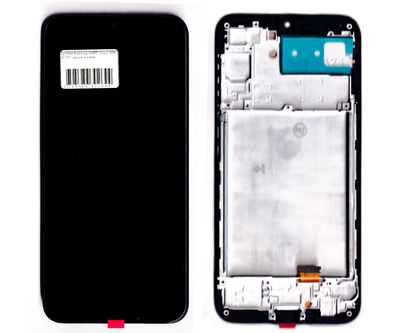 Дисплей (LCD) Samsung A245F Galaxy A24 4G TFT з сенсором чорний + рамка