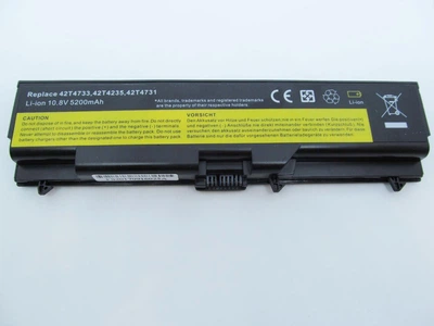 Батарея для ноутбука Lenovo ThinkPad T430, 5200mAh, 6cell, 10.8V, Li-ion, черная,