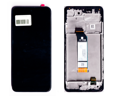 Дисплей Xiaomi Redmi Note 10 5G/ Poco M3 Pro 5G чорний + рамка