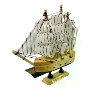 Макет парусника на подставке "Морская мечта" (14х12,5х3,3 см) 36135