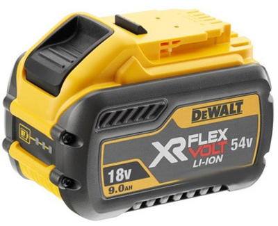 Аккумулятор для инструмента DeWalt XR FLEXVOLT 9 Ач (18В)/3 Ач (54В) Li-Ion (DCB547)