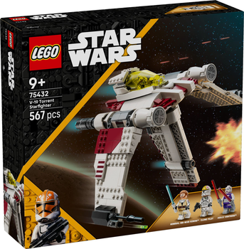 Zestaw klocków LEGO Star Wars Myśliwiec V-19 Torrent 567 elementów (75432)
