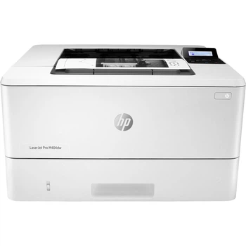 Принтер HP LaserJet Pro M404dw / Лазерная монохромная печать / 1200x1200 dpi / A4 / 38 стр/мин, LCD, 2 символа / USB 2.0, Ethernet, WiFi / Дуплекс б/у