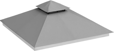 Dach do pawilonu ogrodowego 3x3 m ModernHome by Multistore (1701-C3X3-GRAY)