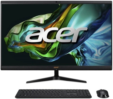 ПК Моноблок Acer DQ.BM2ME.001 Aspire C24-1800 23.8" FHD, Intel i5-12450H, 8GB, F512GB, UMA, WiFi, кл+м, Lin, черный