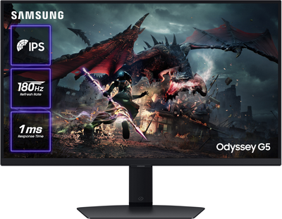 Монитор 27" Samsung Odyssey G50D (LS27DG502EIXCI) (0T53HNMY400285) - Уценка