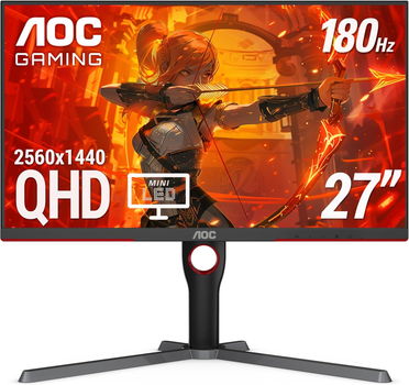 Монитор 27" AOC Mini LED Q27G3XMN/BK (1APR3JA000851) - Уценка