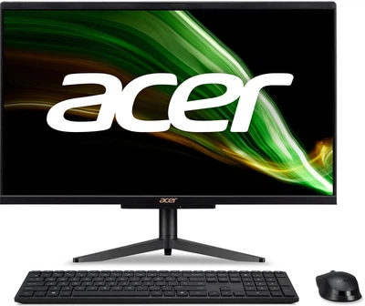 ПК Моноблок Acer DQ.BHTME.001 Aspire C24-1600 23.8" FHD, Intel С N4505, 8GB, F256GB, UMA, WiFi, Lin, черный