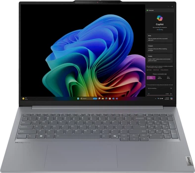 Ноутбук Lenovo ThinkBook 16-G7 16" WUXGA IPS AG, Snapdragon X Plus X1P-42-100, 32GB, F1TB, UMA, Win11P, сірий (21NH000DRA)