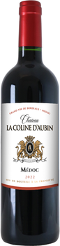 Вино Chateau La Coline d'Aubin JLa Coline D'Aubin Medoc 2022 червоне сухе 0.75 л 13.5% (3438910881261)
