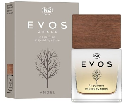 Zapach do samochodu K2 Evos GRACE ANGEL perfumy atomizer 50 ml (V061) (5906534021557)