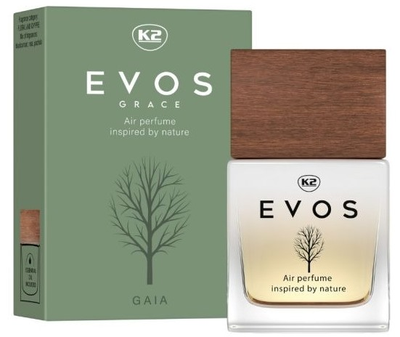 Zapach do samochodu K2 Evos GRACE GAIA perfumy atomizer 50 ml (V062) (5906534021564)