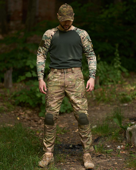 Комплект Intruder Лонгслів Forest + Штани Protect мультикам розмір 3XL