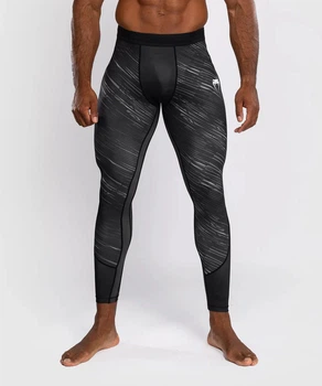 Компрессионные штаны Venum Rapid Spats - Black/Storm Grey (VENUM-05568-522-XXL)
