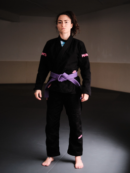 Женское кимоно Manto "RISE 2.0" Bjj GI Black Pink (MNG990_BLK-PIN_A2)