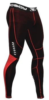 Компрессионные штаны Bad Boy Sphere Compression Leggins - Black-Red (BADCOMLEGBR-S)