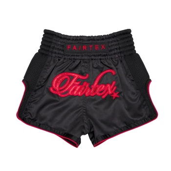 Детские тайские шорты Fairtex BSK2104 Kids Midnight Red (BSK2104-6-8Y)
