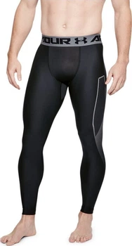 Компрессионные штаны Under Armour Mens HeatGear Armour Graphic Compression Leggins Black (1320202-001-XL)