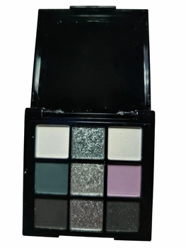 Палетка теней для век-глаз Серые Смоки JUJU DREAM, Reversal Star Smokey Eyeshadow, Палитра 9 colors Palette без зеркала, тени 9 цветов 7 г