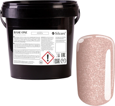 Гель для нарощування нігтів Silcare Base One Shimmer 1 кг (5902560567670)
