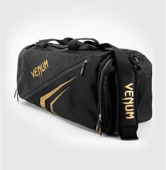 Сумка Venum Trainer Lite Evo Sports Bags Black Gold (VENUM-03830-126)