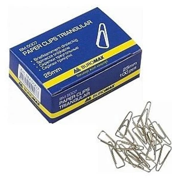 Скрепки канцелярские BuroMAX BM.5007 Разноцветный (4823078956330)(SC) shop (4823078956330)