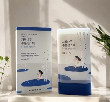 Сонцезахисний стік Round Lab Birch Juice Moisturizing Sun Stick SPF50+ PA++++ 19 g