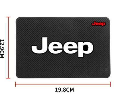 Килимок на торпеду антискользящий Jeep (200x130)