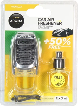 Ароматизатор (Aroma Car) Supreme Duo Vanilla (жидкий дефлектор) 2x7мл. (92251)