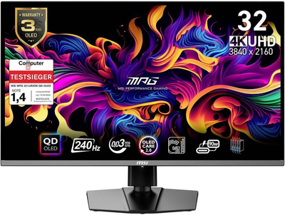 Монитор Msi 32" MPG 321URXDE QD-OLED