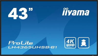Монитор Iiyama LH4365UHSB-B1