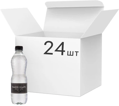 Упаковка воды питьевой родниковой негазированной Harrogate 0.5 л x 24 шт (5060042350032)