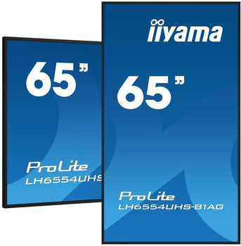 Монитор Iiyama 65" LH6554UHS-B1AG