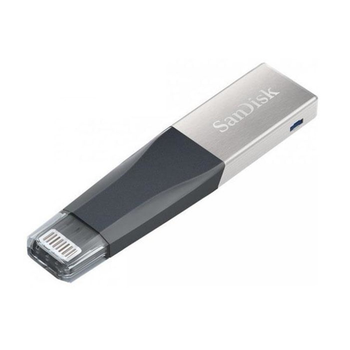 Флеш-накопичувач SanDisk USB 3.0 iXpand MINI 64Gb Lightning Apple (SDIX40N-064G-GN6NN)