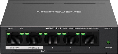 Комутатор Mercusys MS105GP