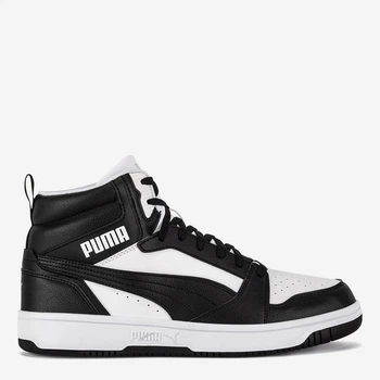 Мужские кеды высокие Puma Rebound V6 39232631 5905588690559 43 (9UK) 28 см Белые (5905588690573)