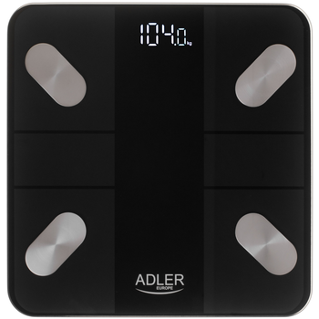 Весы напольные Adler AD 8186 Smart Black (AD8186B)