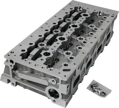Головка блоку Fiat, Iveco, Peugeot, Citroën, 2.2-2.3 TD, EURO 4, CAM, 504049268, 908545